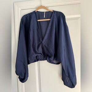 Free People Satin Top